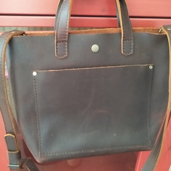 Portland Leather Handbags - Grizzly Portland Leather Goods Mini Crossbody